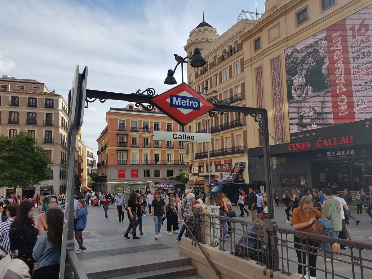 Callao Apartment Madri Exterior foto