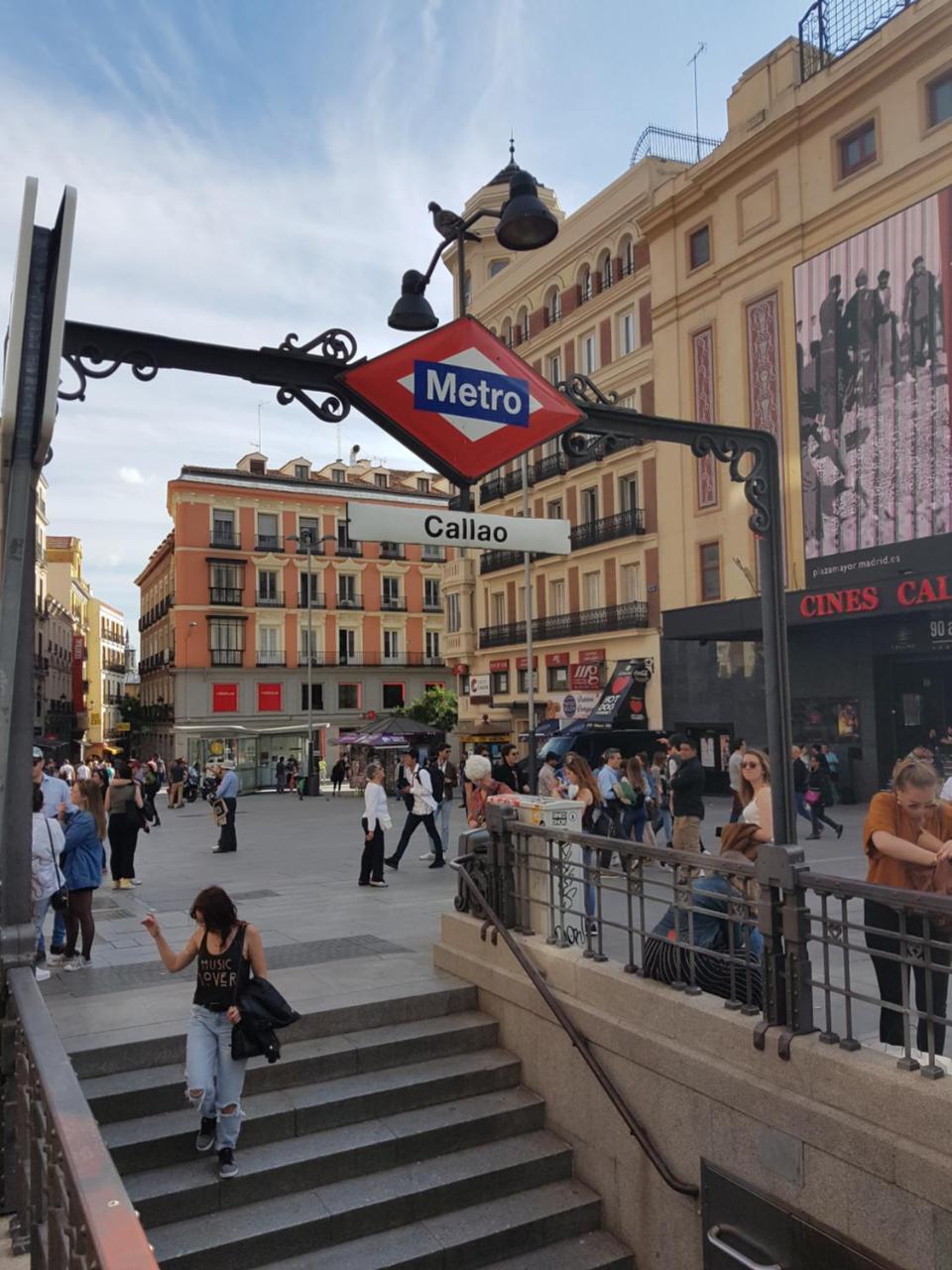 Callao Apartment Madri Exterior foto